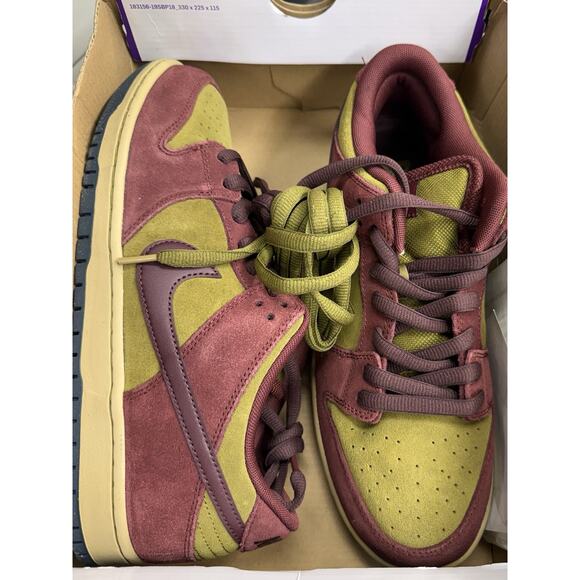 Nike SB Dunk Low Pro Dark Team Red/Burgundy Crush (HQ1625‑600) Men’s Size 10 main image 6